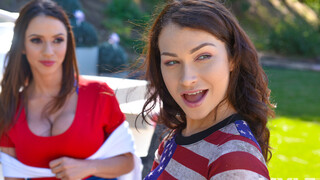 Enjoy Ariella Ferrera’s Pussy Gets Fireworks Treatment - porn videos on ONE-PORN.COM
