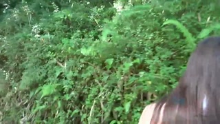 Goditi Winter Jade - Outdoor POV Fingering Action - video porno su ONE-PORN.COM