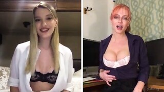 Office Lesbian Lust – Small Tits & Big Tits Collide 즐기기 - ONE-PORN.COM의 포르노 비디오