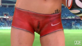 Enjoy Henessys Hot Outdoor Moves: Tattooed Russian Brunette - porn videos on ONE-PORN.COM