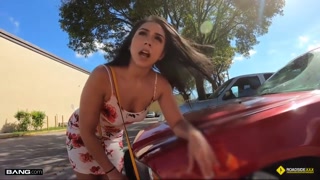 Brunette Lilly Hall fucks for car repairs - POV Big Ass 즐기기 - ONE-PORN.COM의 포르노 비디오