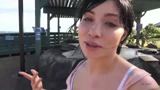 Desfrute de Rina Ellis Beach Fingering & Smoking Tease - vídeos pornô no ONE-PORN.COM