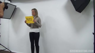 Enjoy Casting Call for Ilona - Big Tits Blonde European POV - porn videos on ONE-PORN.COM