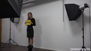 สนุกกับ Sexy Kristyna – Blonde European in Casting Action - วีดีโอโป๊ที่ ONE-PORN.COM