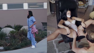 Ciesz się Split Screen Nurses: Kelly & Vanessa Go Wild - filmy porno na ONE-PORN.COM