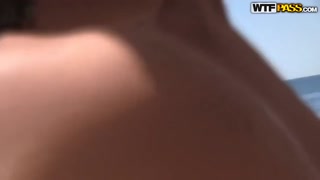 Goditi Carol Vega takes turns with Leila and Agnessa - hot beach sex - video porno su ONE-PORN.COM
