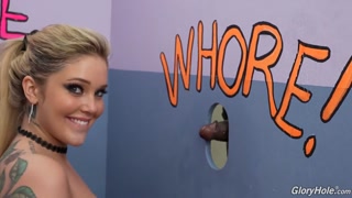 Enjoy Interracial Gloryhole for Kali Roses - Blonde Bombshell - porn videos on ONE-PORN.COM