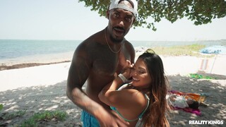Enjoy Amateur Latina Gets Anal on the Beach - porn videos on ONE-PORN.COM