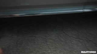 Enjoy  Cum Facial in the Parking Lot  - porn videos on ONE-PORN.COM