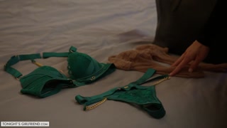 Enjoy Green Lingerie and Stockings: Spencer Bradley's Fuck - porn videos on ONE-PORN.COM