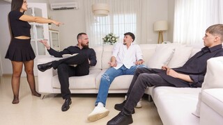 Enjoy Nuria Millan enjoys a hardcore threesome with her buddy and neighbor - porn videos on ONE-PORN.COM