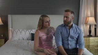 Enjoy Doggystyle with a Blonde TS in High Heels - porn videos on ONE-PORN.COM