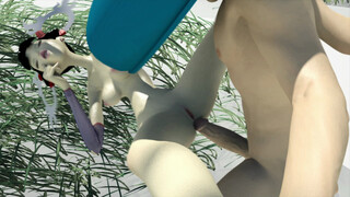 Enjoy Animation of Asian on a Secret Outdoor Pole - porn videos on ONE-PORN.COM